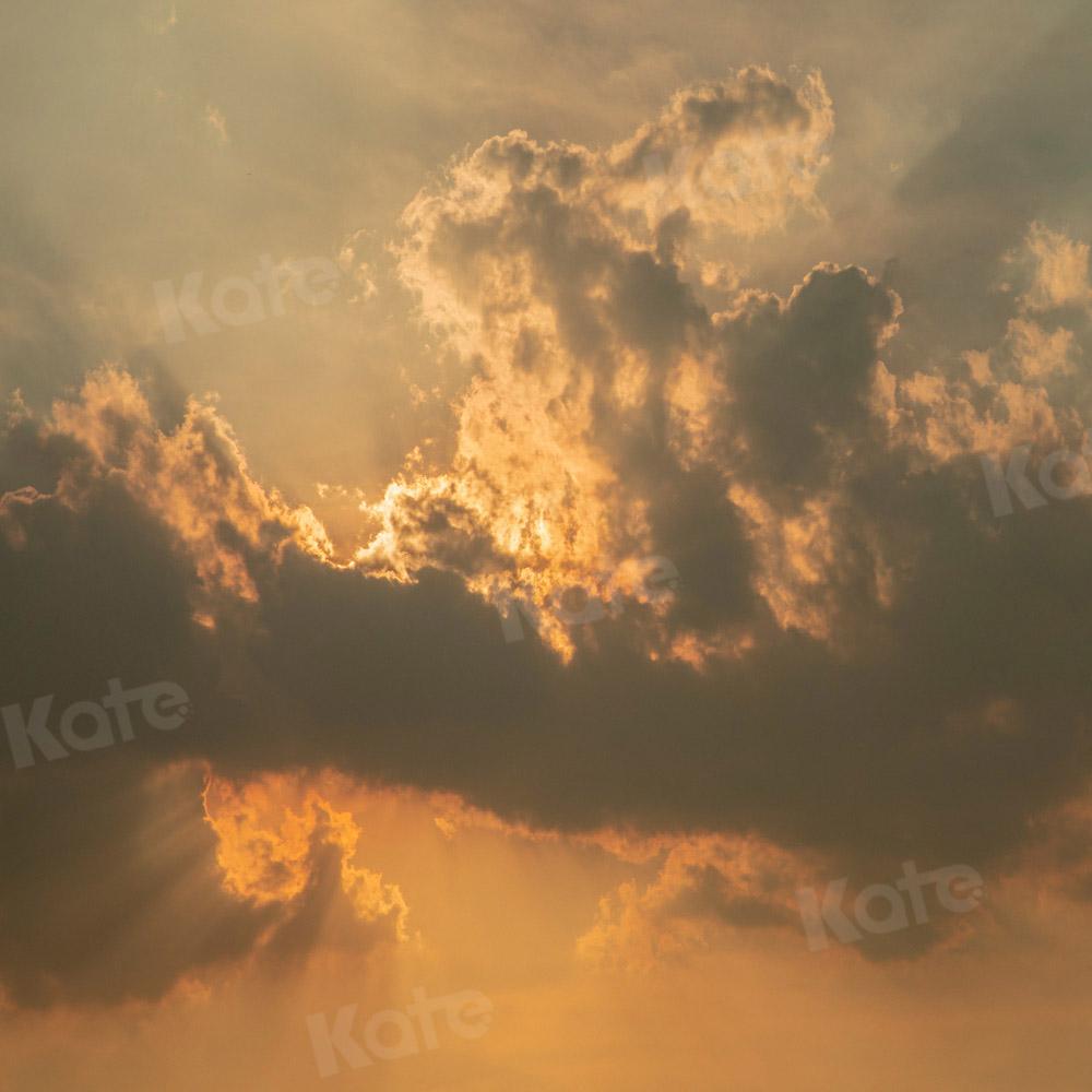 Kate Wolken Hintergrund sonnig Himmel von Emetselch - Kate Backdrop.de