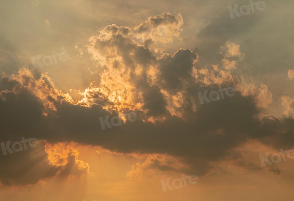 Kate Wolken Hintergrund sonnig Himmel von Emetselch - Kate Backdrop.de
