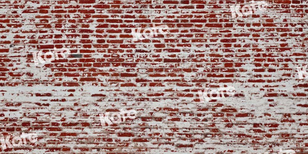 Kate roter baufälliger Backsteinmauer Hintergrund von Chain Photography - Kate Backdrop.de