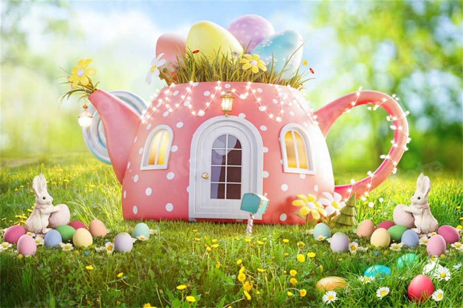 Kate Ostern Frühling Hintergrund für die Fotografie - Kate Backdrop.de