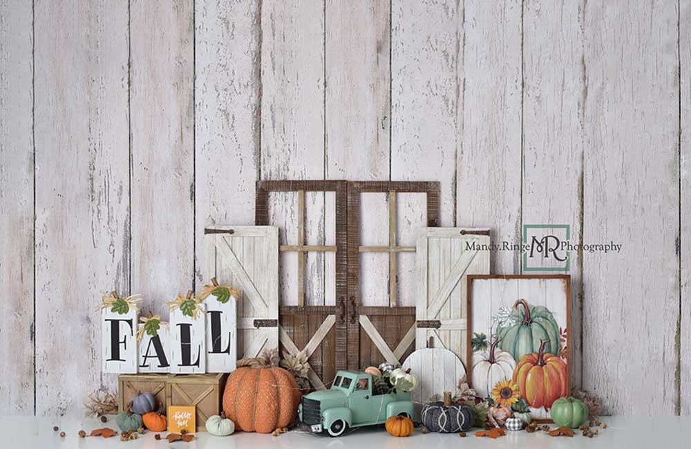 Kate Herbst Kürbis Geburtstag Hintergrund von Mandy Ringe Photography - Kate Backdrop.de
