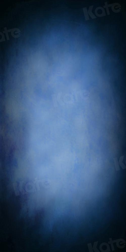Kate Fine Art Blau schwarz abstrakt Hintergrund  von Kate - Kate Backdrop.de
