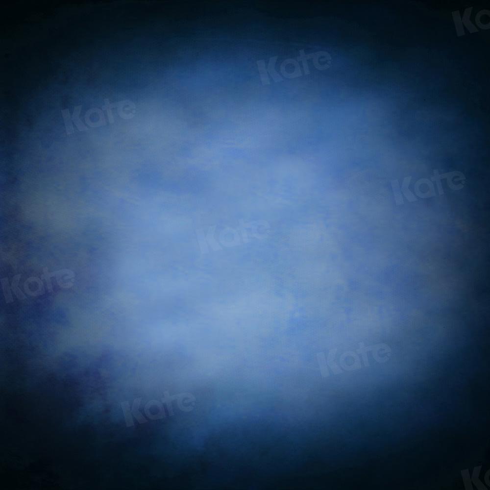 Kate Fine Art Blau schwarz abstrakt Hintergrund  von Kate - Kate Backdrop.de