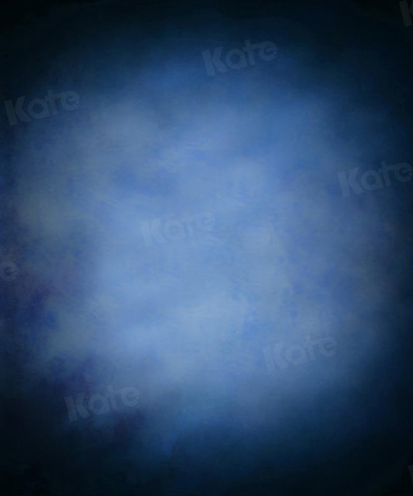 Kate Fine Art Blau schwarz abstrakt Hintergrund  von Kate - Kate Backdrop.de