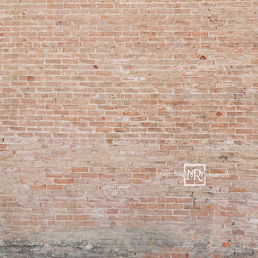Kate Retro schäbig Backstein Hintergrund von Mandy Ringe Photography - Kate Backdrop.de
