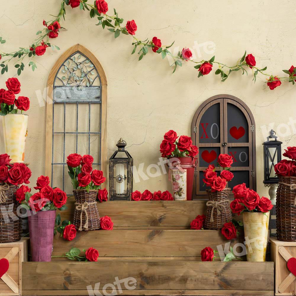 Kate Romantisch Valentinstag Hintergrund Rose von Emetselch - Kate Backdrop.de