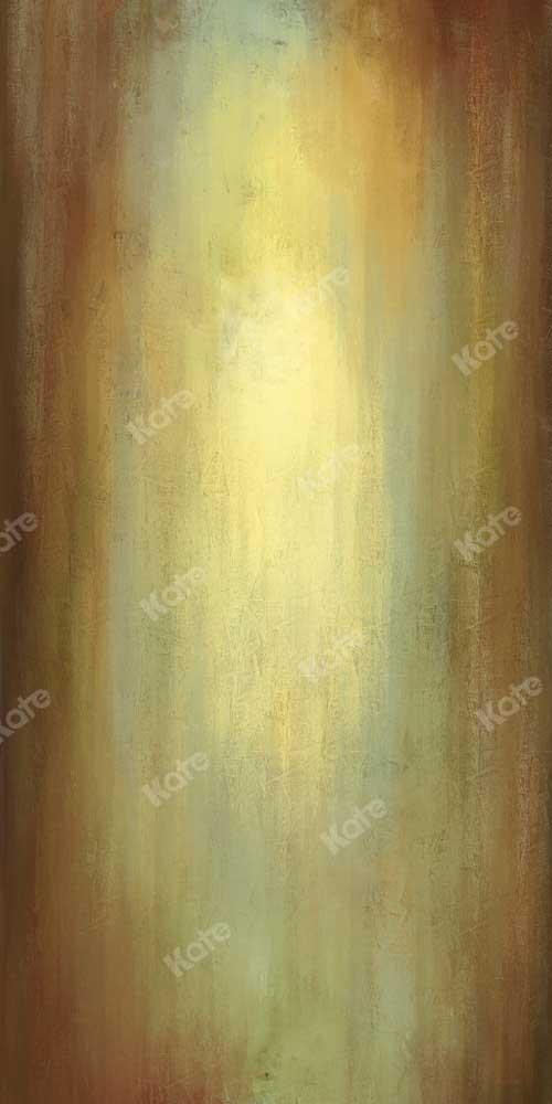 Kate Sweep Abstrakter gelb-brauner Hintergrund für die Fotografie - Kate Backdrop.de