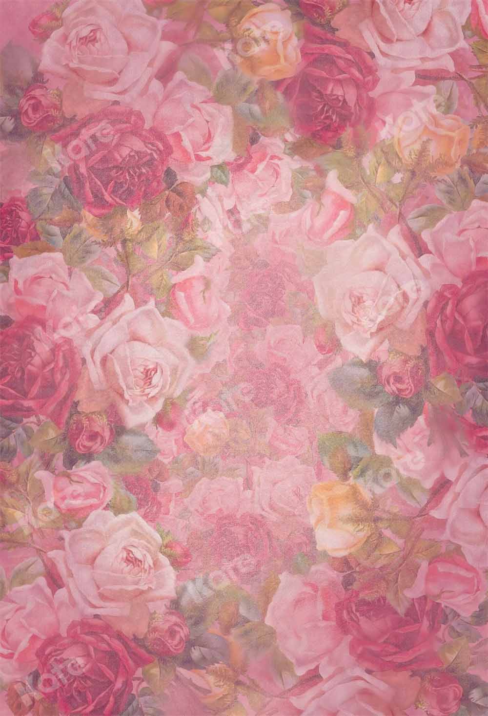 Kate Valentinstag abstrakter Hintergrund Retro Mädchen von GQ - Kate Backdrop.de