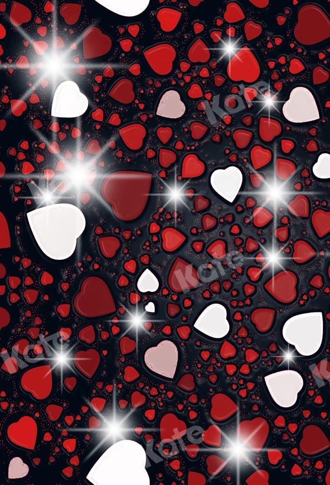 Kate Valentinstag Hintergrund Glitzer Liebe von Chain Photography - Kate Backdrop.de