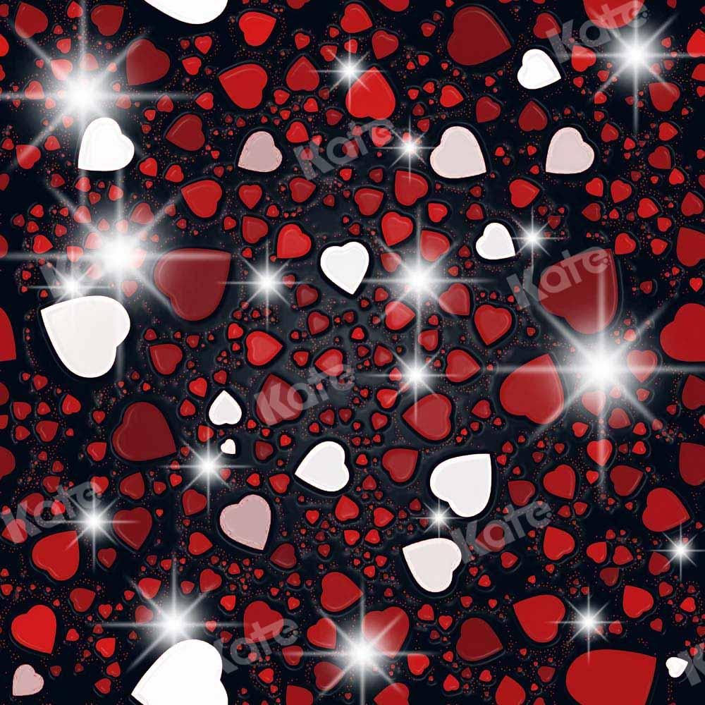 Kate Valentinstag Hintergrund Glitzer Liebe von Chain Photography - Kate Backdrop.de