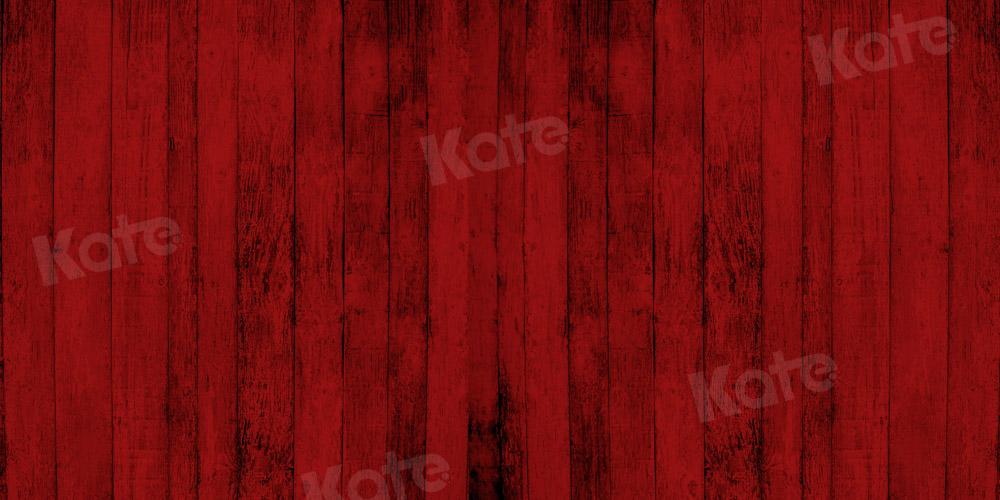 Kate Valentinstag Hintergrund Rotes Holz von Chain Photography - Kate Backdrop.de