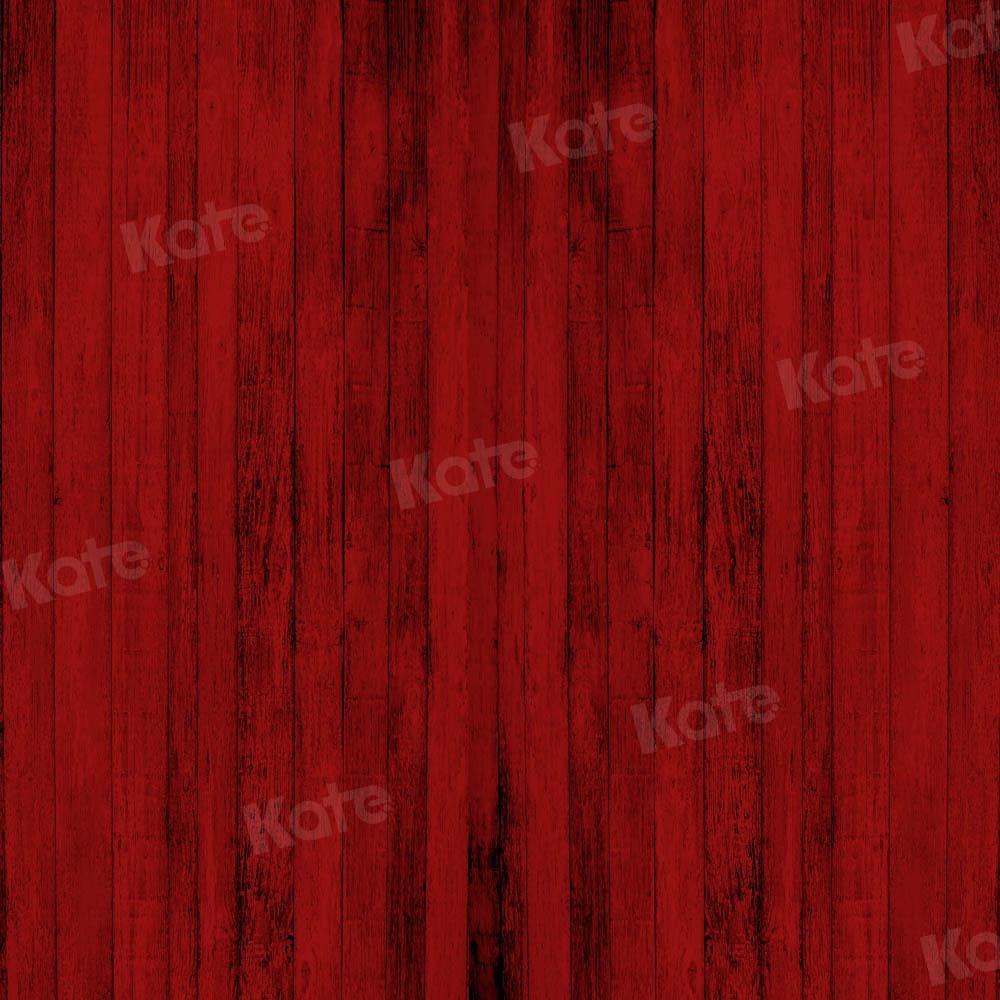 Kate Valentinstag Hintergrund Rotes Holz von Chain Photography - Kate Backdrop.de