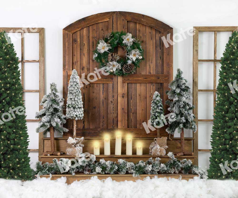 Kate Weiß Weihnachten Hintergrund Schnee von Emetselch - Kate Backdrop.de