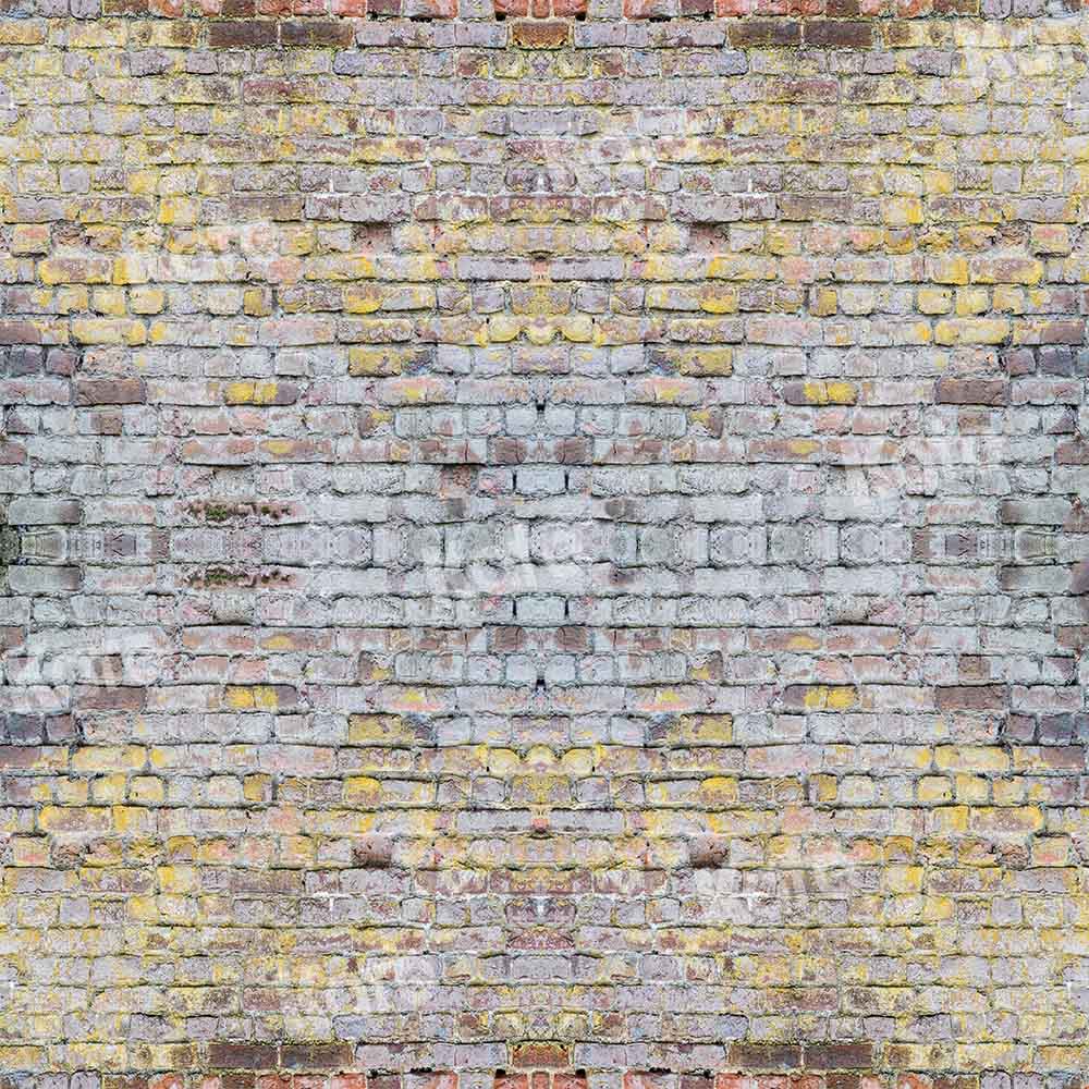 Kate Retro alter Backsteinmauer Wand Hintergrund für Fotografie von Chain Photography