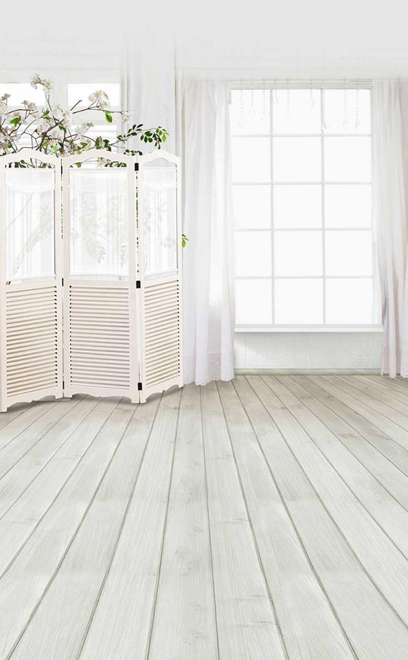 Kate Weiße Fenster Vorhang-Frühlingshintergründe für Fotografie - Kate Backdrop.de