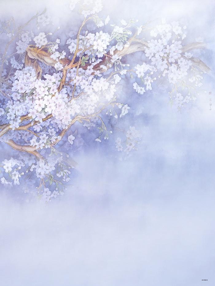 Katebackdrop:Kate Purple Backdrop Flower Photography Background