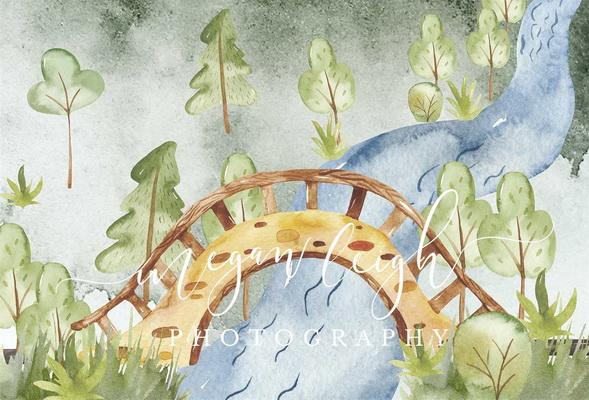 Kate Entlang des Flusses Hintergrund Entworfen von Megan Leigh Photography - Kate Backdrop.de