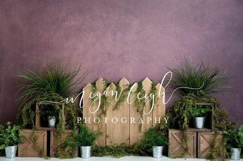 Katebackdrop£ºKate Summer Green Plants Backdrop Designed By Megan Leigh Photography