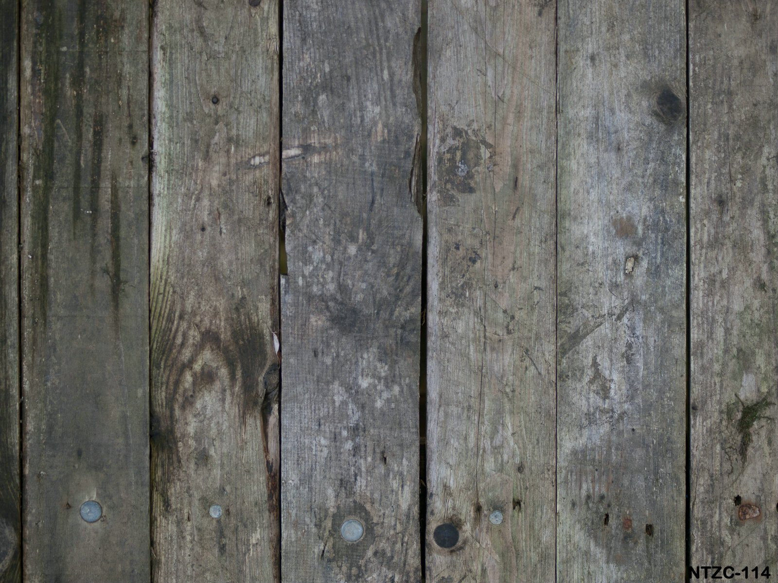 Katebackdrop:Kate Dark Gray Retro Wood Computer Printed Rubber Floor Mat