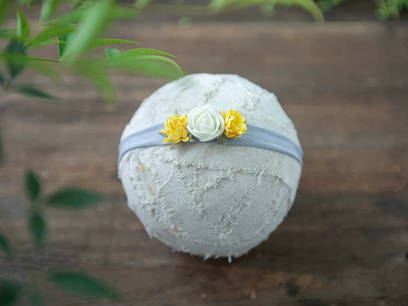 Kate Floral Tieback Stirnband für Neugeborene Fotografie Set - Kate Backdrop.de