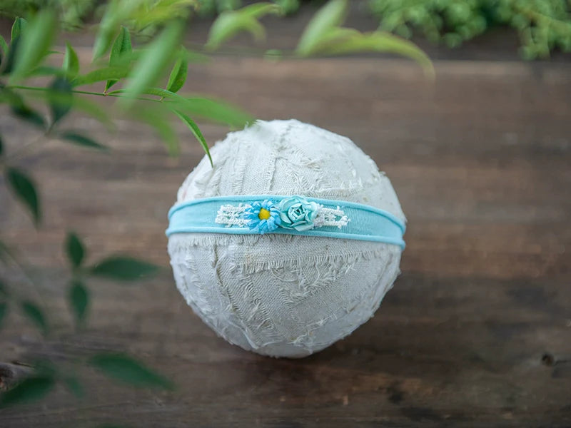 Kate Floral Tieback Stirnband für Neugeborene Fotografie Set - Kate Backdrop.de