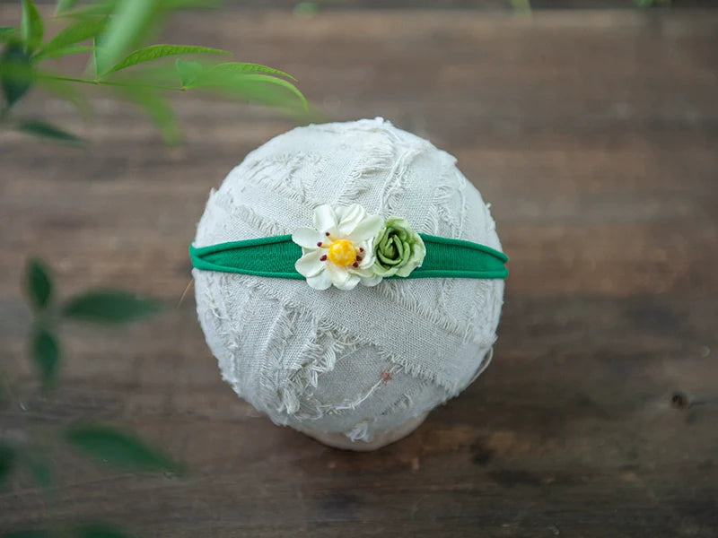 Kate Floral Tieback Stirnband für Neugeborene Fotografie Set - Kate Backdrop.de