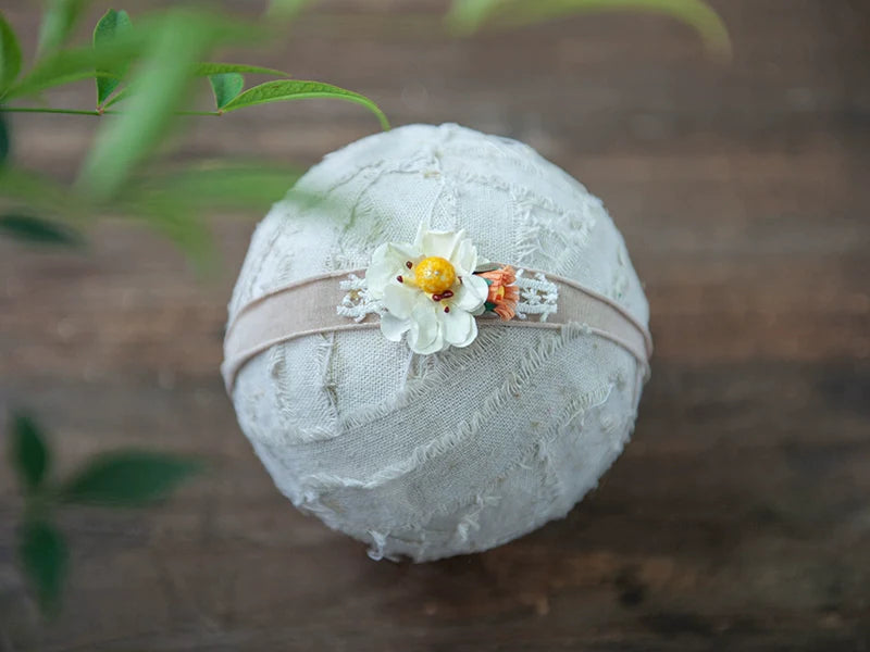 Kate Floral Tieback Stirnband für Neugeborene Fotografie Set - Kate Backdrop.de