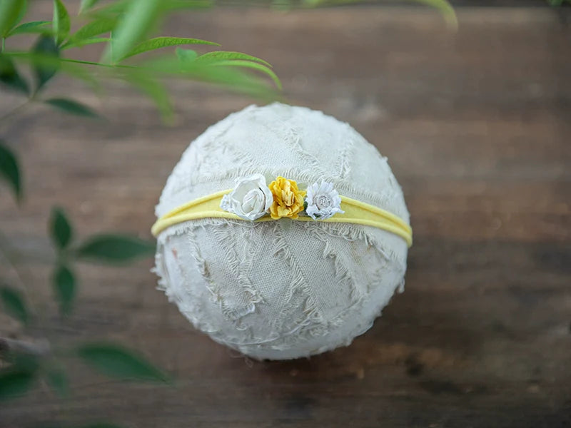 Kate Floral Tieback Stirnband für Neugeborene Fotografie Set - Kate Backdrop.de