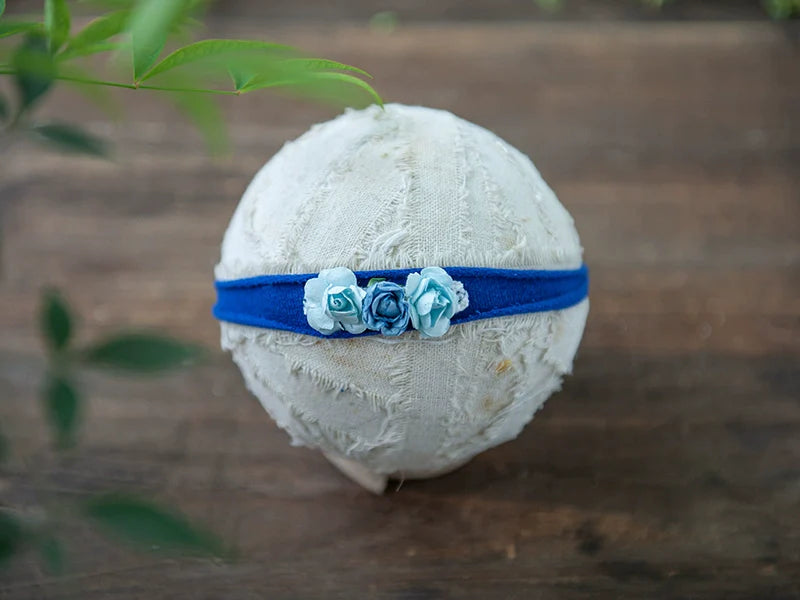 Kate Floral Tieback Stirnband für Neugeborene Fotografie Set - Kate Backdrop.de