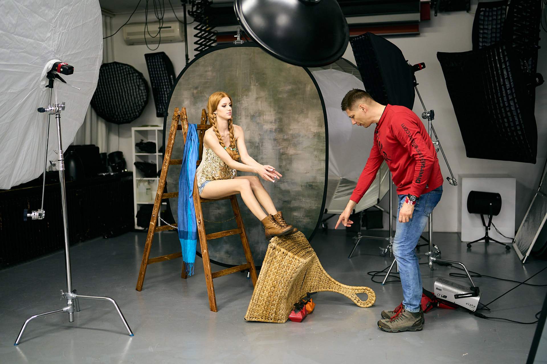 Kate Abstrakte braune Textur / abstrakte graue gemischte grüne Falthintergrund fotografie 5X6.5ft(1.5x2m) - Kate Backdrop.de