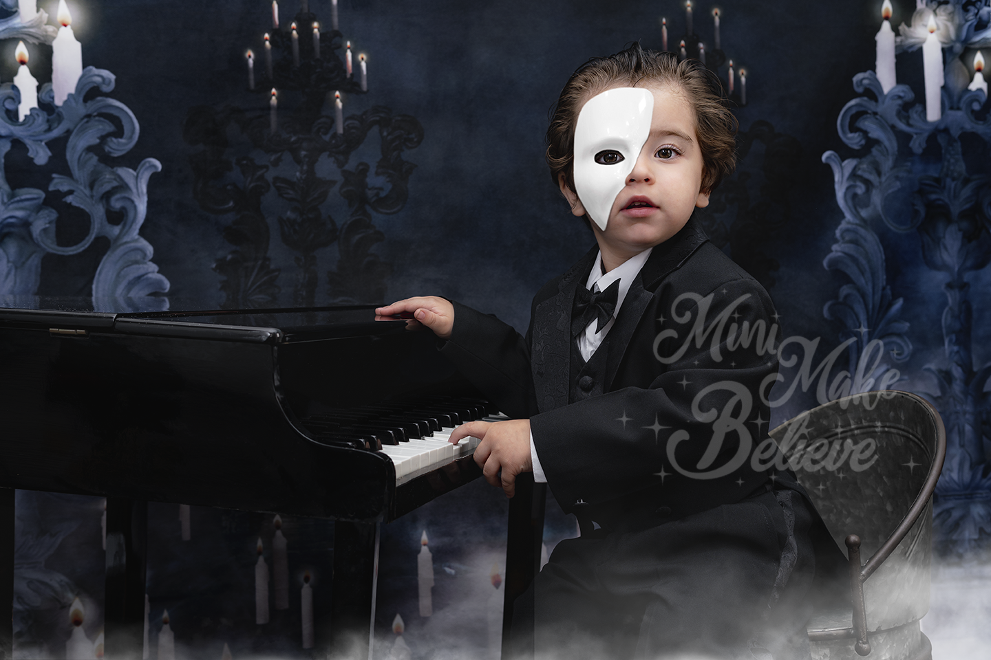Kate Halloween Oper Nacht Musik Hintergrund für Fotografie von Mini MakeBelieve