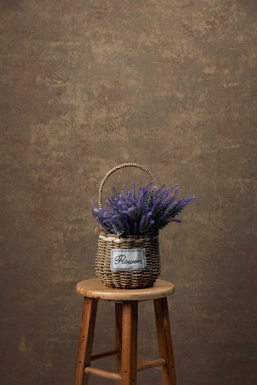 Kate Handgemalte brown texture Spray Painted Hintergrund Leinwand - Kate Backdrop.de