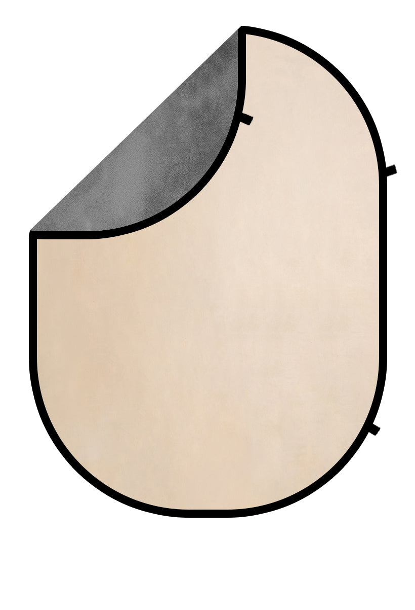 Kate Abstrakt Beige/Cool Gray Zusammenklappbarer Hintergrund Fotografie 5X6.5ft(1.5x2m) - Kate Backdrop.de