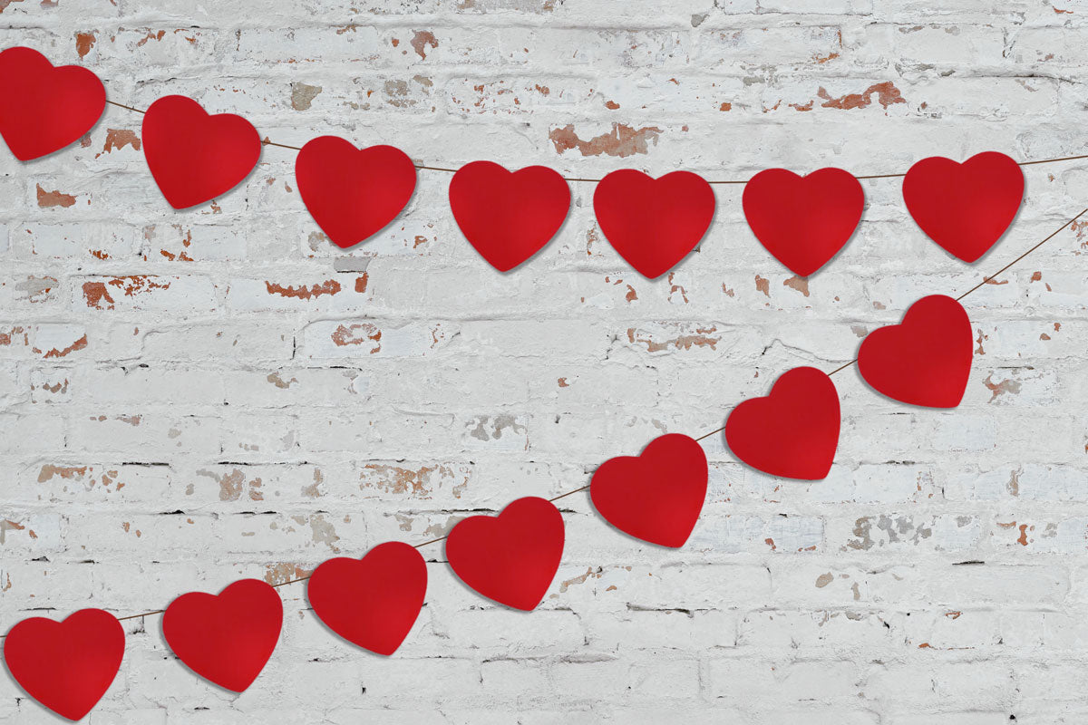 Kate Retro Backstein Valentine Background Entworfen von Jerry_Sina - Kate Backdrop.de