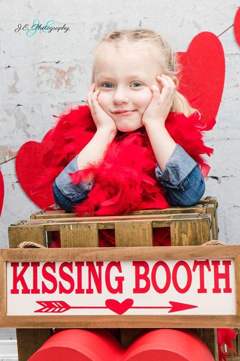 Kate Retro Backstein Valentine Background Entworfen von Jerry_Sina - Kate Backdrop.de