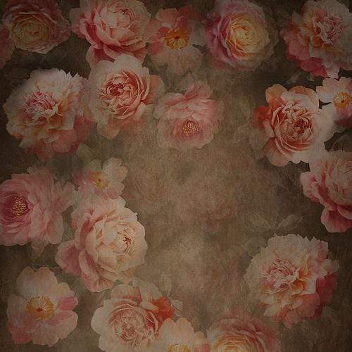 Katebackdrop£ºKate Fine Art Retro Flowers Backdrop Designed By JS Photography