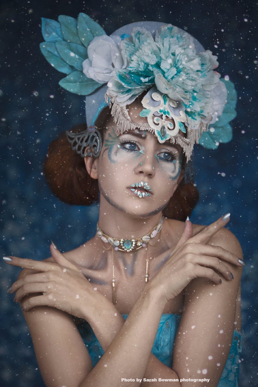 Katebackdrop:Kate Deep Blue Texture Backdrops old master