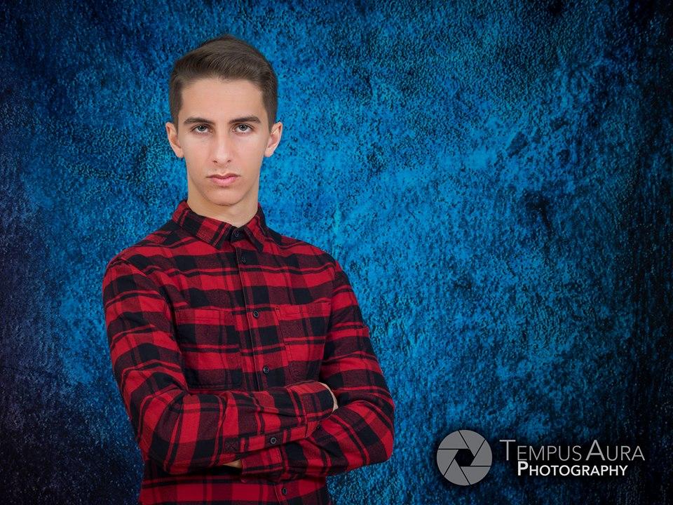 Katebackdrop:Kate Textured Photo Backdrops deep blue abstract