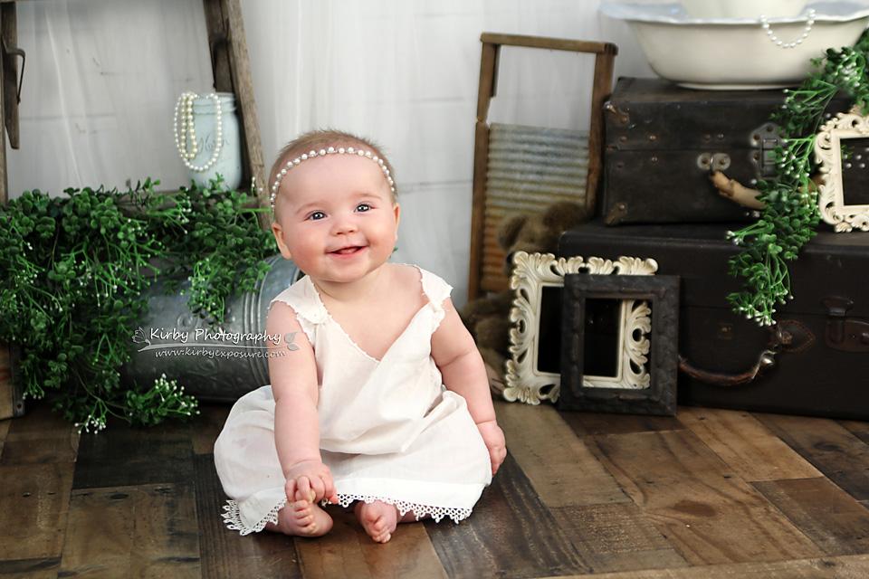 Kate Vintage Treasures Frühling / Ostern Hintergrund entworfen von Arica Kirby - Kate Backdrop.de