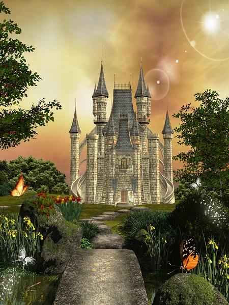 Katebackdrop:Kate Disney fairy tale Backdrop photography
