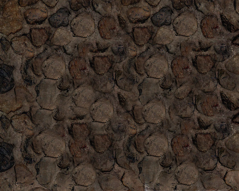 Kate Braun Kopfsteinpflaster Frühling Bodenmatte - Kate Backdrop.de