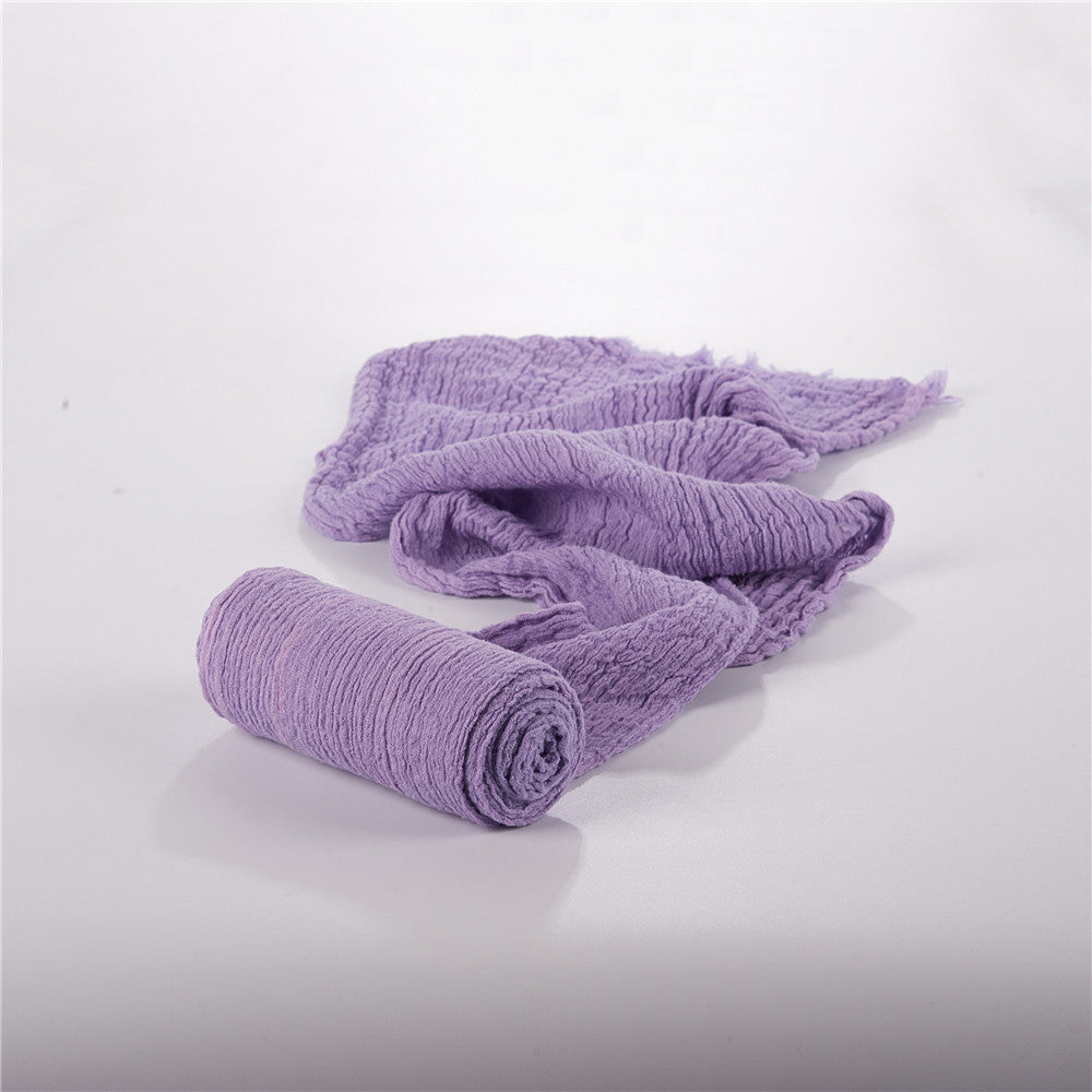 Kate Crinkled Seersucker Wrap Newborn Posing Stoff für Fotografie - Kate Backdrop.de