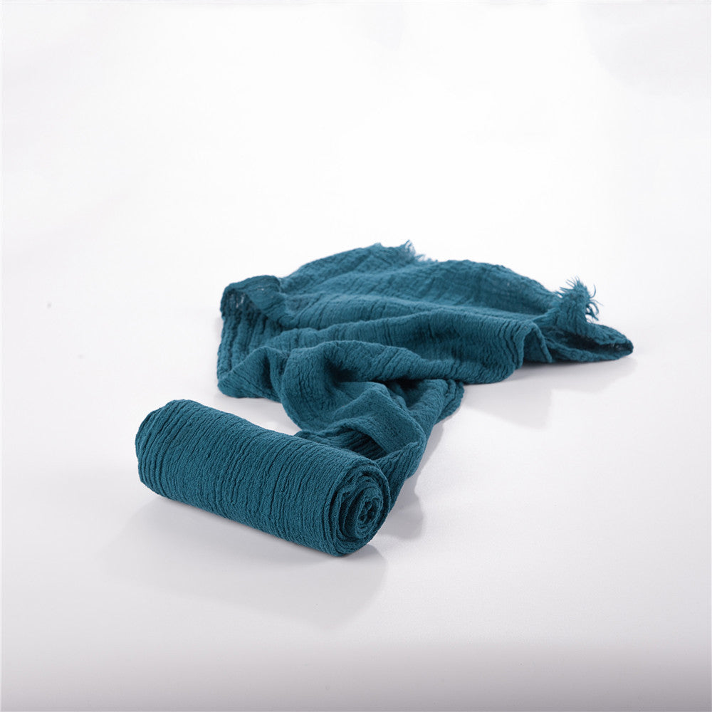 Kate Crinkled Seersucker Wrap Newborn Posing Stoff für Fotografie - Kate Backdrop.de