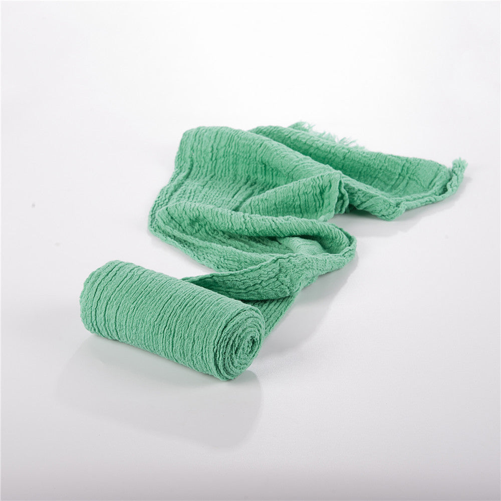 Kate Crinkled Seersucker Wrap Newborn Posing Stoff für Fotografie - Kate Backdrop.de