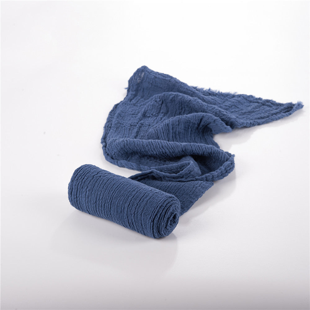 Kate Crinkled Seersucker Wrap Newborn Posing Stoff für Fotografie - Kate Backdrop.de