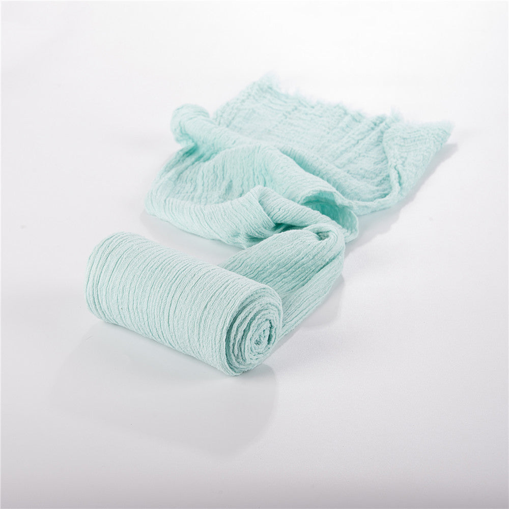 Kate Crinkled Seersucker Wrap Newborn Posing Stoff für Fotografie - Kate Backdrop.de