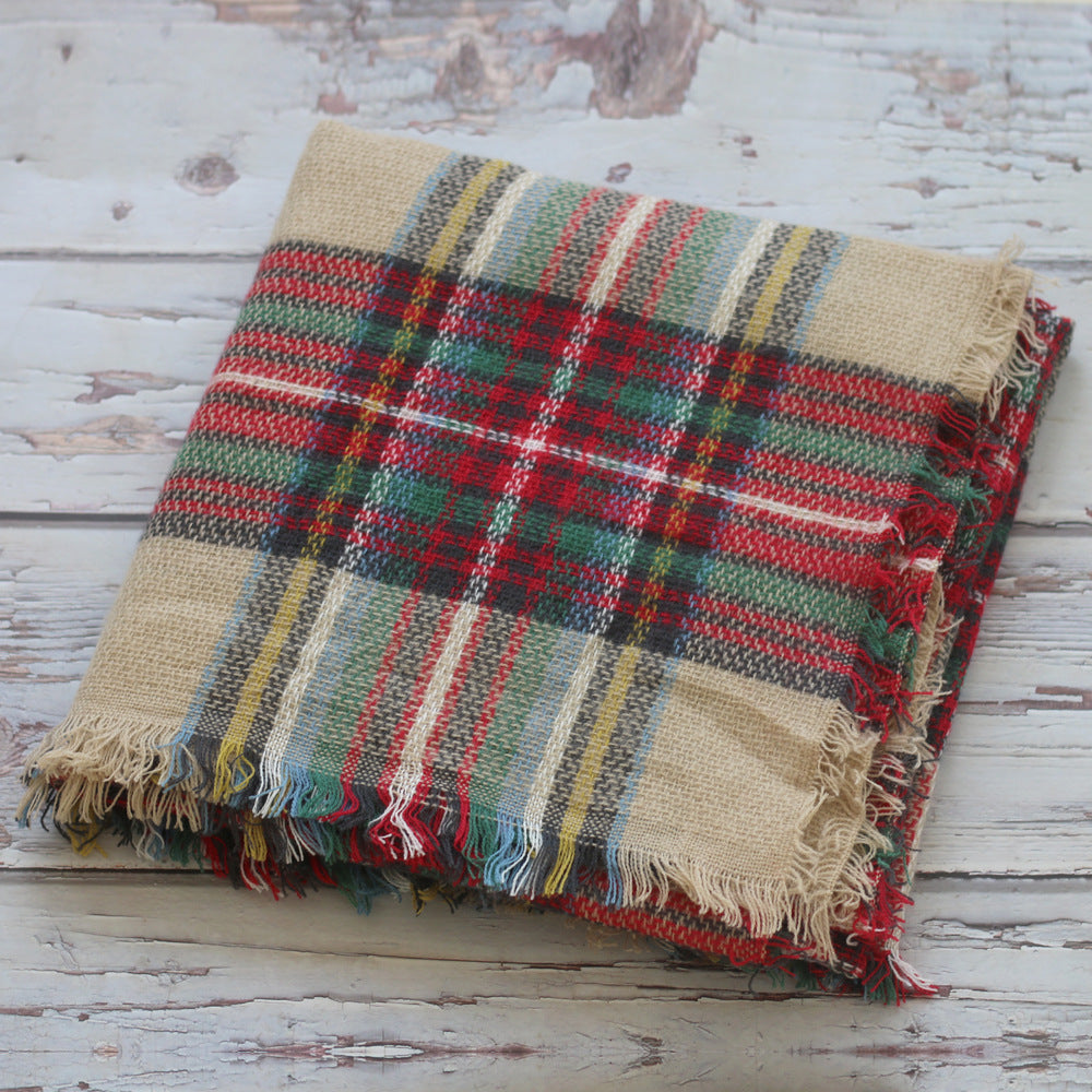 Kate Gestreifte Weihnachtsdecke für die Fotografie - Kate Backdrop.de