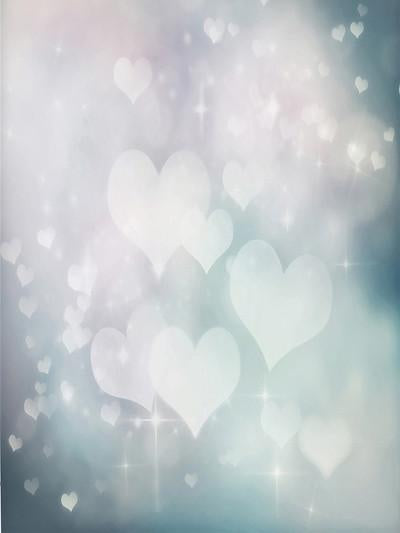 Katebackdrop:Kate Mintcream Love Textured Vintage Backdrops For Studio