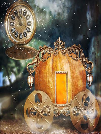 Katebackdrop:Kate Halloween Night Pumpkin Car Photography Backdrops