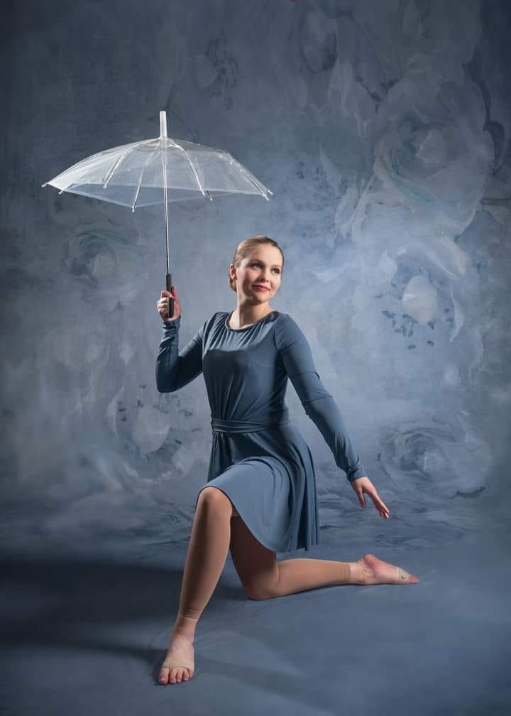 Kate Fine Art Blumen Grau Blau Hintergrund Entworfen von Chain Photography - Kate Backdrop.de